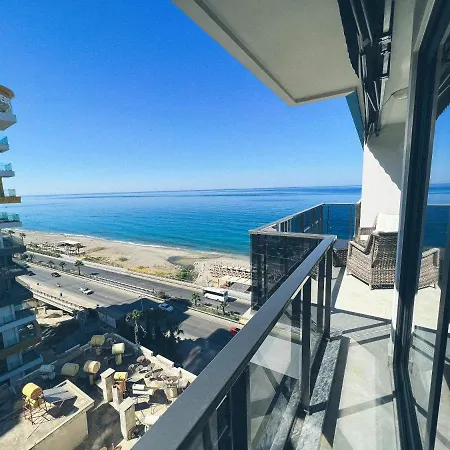 #67 - Traumhaftes Mit Privatstrand, Sea View, Pool, Sauna, Gym, Playground In Erster Reihe, Alanya-mahmutlar * 阿拉尼亚