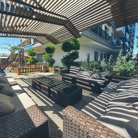 公寓 #67 - Traumhaftes Mit Privatstrand, Sea View, Pool, Sauna, Gym, Playground In Erster Reihe, Alanya-mahmutlar *