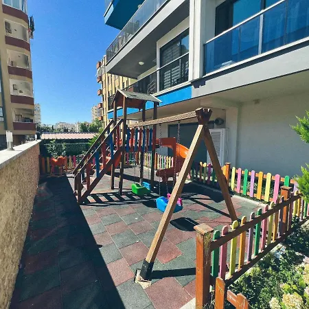 Appartement #67 - Traumhaftes Mit Privatstrand, Sea View, Pool, Sauna, Gym, Playground In Erster Reihe, Alanya-mahmutlar